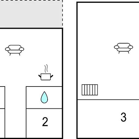 Gorgeous In With Kitchen بيت للعطل
